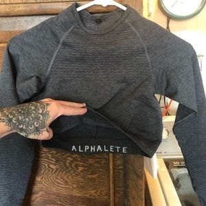 Alphalete Cropped Long Sleeve